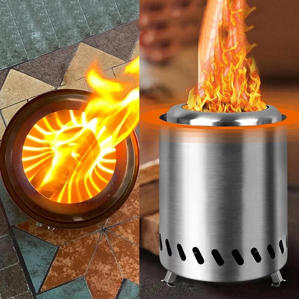 Smokeless Tabletop Fire Pit Indoor Outdoor Table Top Firepit Mini Fire Pit Wood Burning Or Pellet Fueled Portable Bonfire