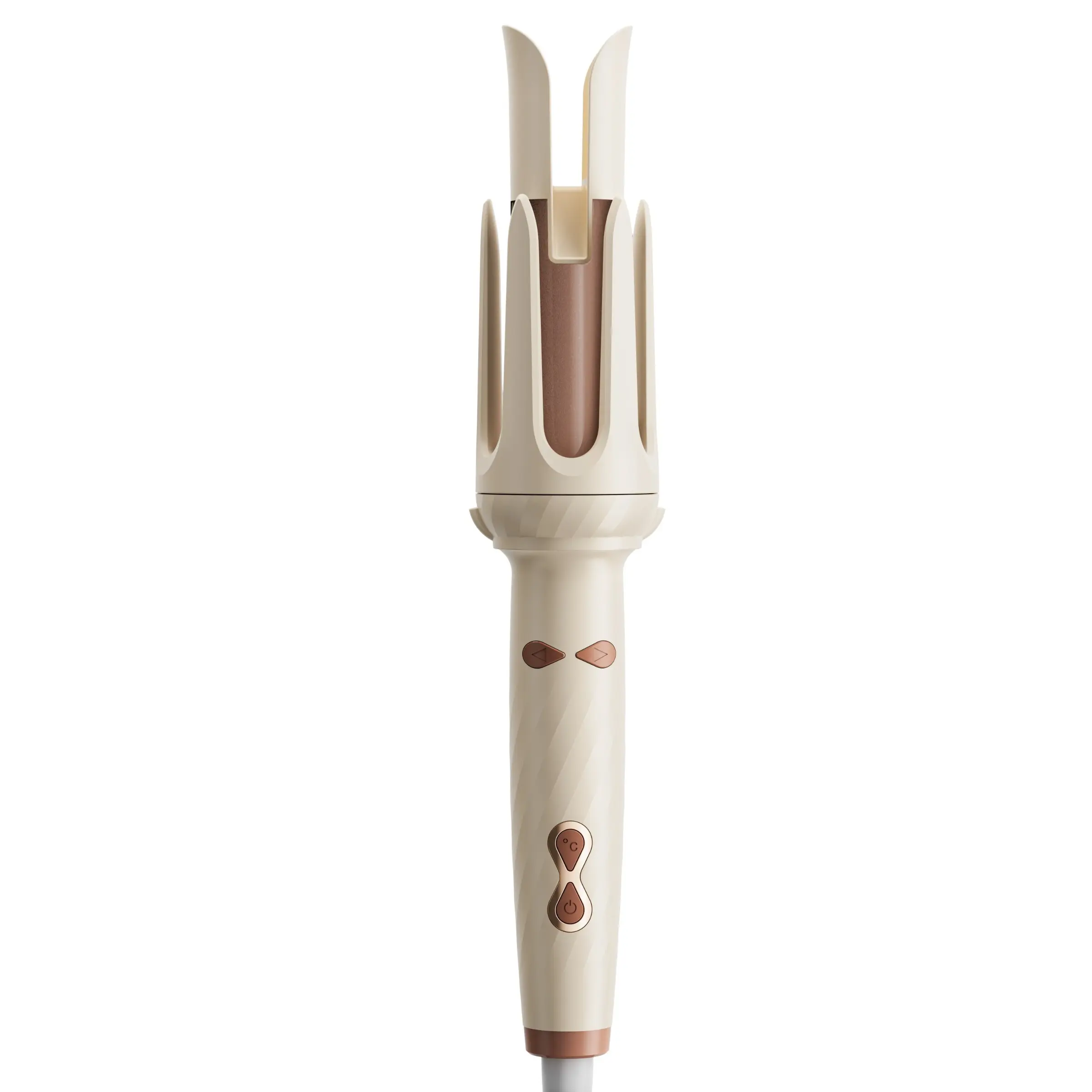 32mm Automatic Curling Iron, Smart Beeper Alert, Electric Rotating Hair Roller, One-Touch On/off, Three Temperature Settings
