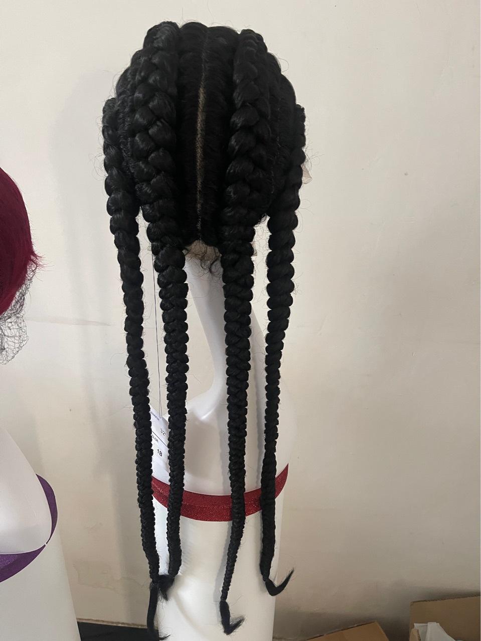 Sweet and cool lace braids, headband braids, boxing braids, extra-long thick braids, four-strand braids, a street style must-have, full of atmosphere