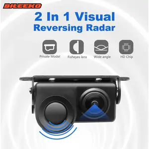 Integrated Parking Assistant, Ultrasonic Sensor + Rear Camera, Audio Alerts, Simple Wiring, Car Camera, Abs Enclosure Material