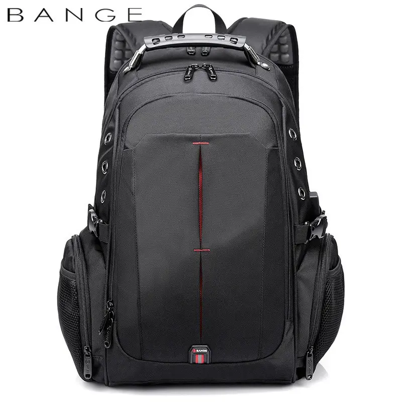 Bange new middle school student schoolbag waterproof travel business men's backpack large capacity charging backpack backpack Waterproof Laptop Backpack