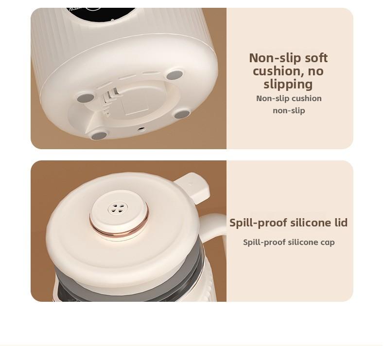 Multifunction Nut Milk Juice Maker,Automatic Soybean Machine Oat With Timer and Keep-Warm