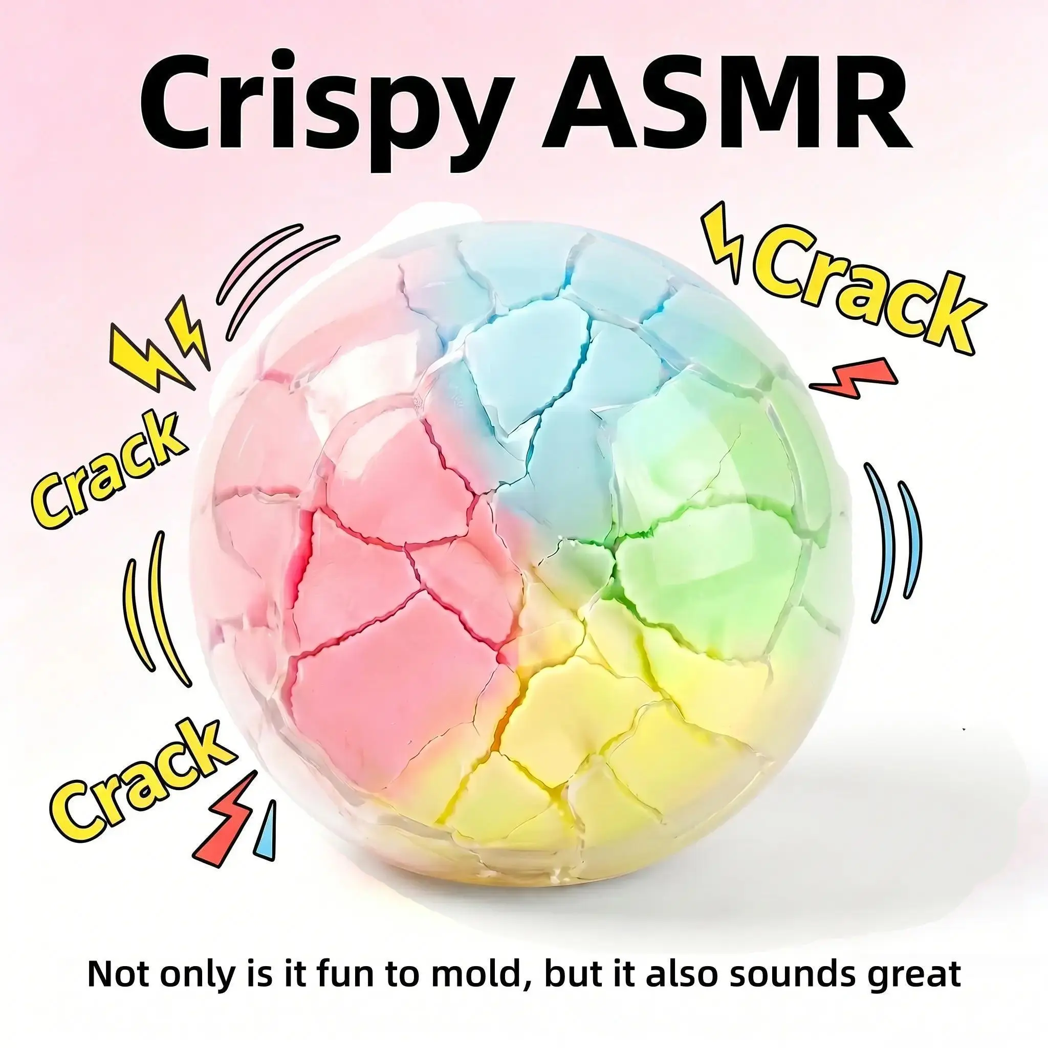 Macaron Color Crispy , Super  Relief Toy, Squeeze  , Clear ASMR Sound, Slow Rebound Pressure Relief, Perfect Gift for Parties and Holidays, Body Decompression  stress ball fidget