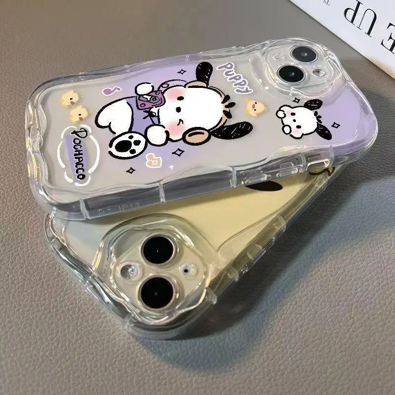 White Phone CaseFor Pochacco foriPhone 17 Promax,16, 15, 14, 13, 12, 11, 6, 7, 8, 6 Plus, 7 Plus, 8 Plus, and drop-resistant versions of the X, XS, XR, XS MAX, 16 Pro, Plus, and 16 Pro Max with a vivid and adorable puppy design.