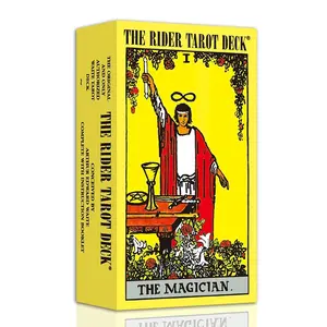 Waite Original Tarot Card Set with 78 Cards and Guide Book, Classic Tarot Game for Adults and Teens 14 Years Above, Perfect for Beginners