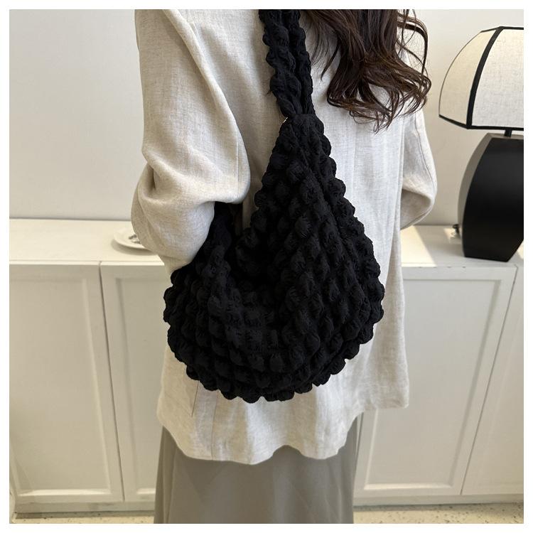 Cloud underarm bag new large capacity tote bag for daily work commute bubble cloud bag crossbody bag
