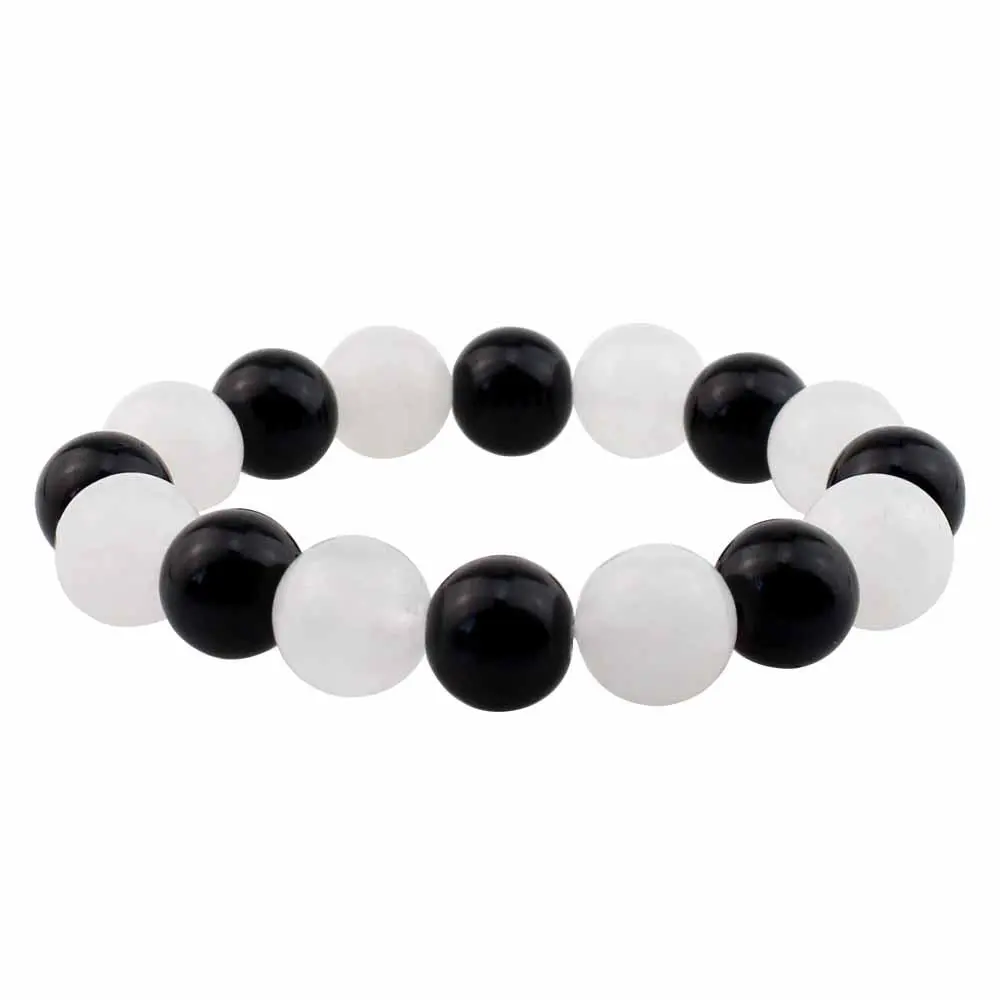 Anime Fruits Basket Bracelet Cosplay Souma Kyo Beads Agate Bracelet Jewelry Costume Accessories Prop White Red Crystal Bracelets