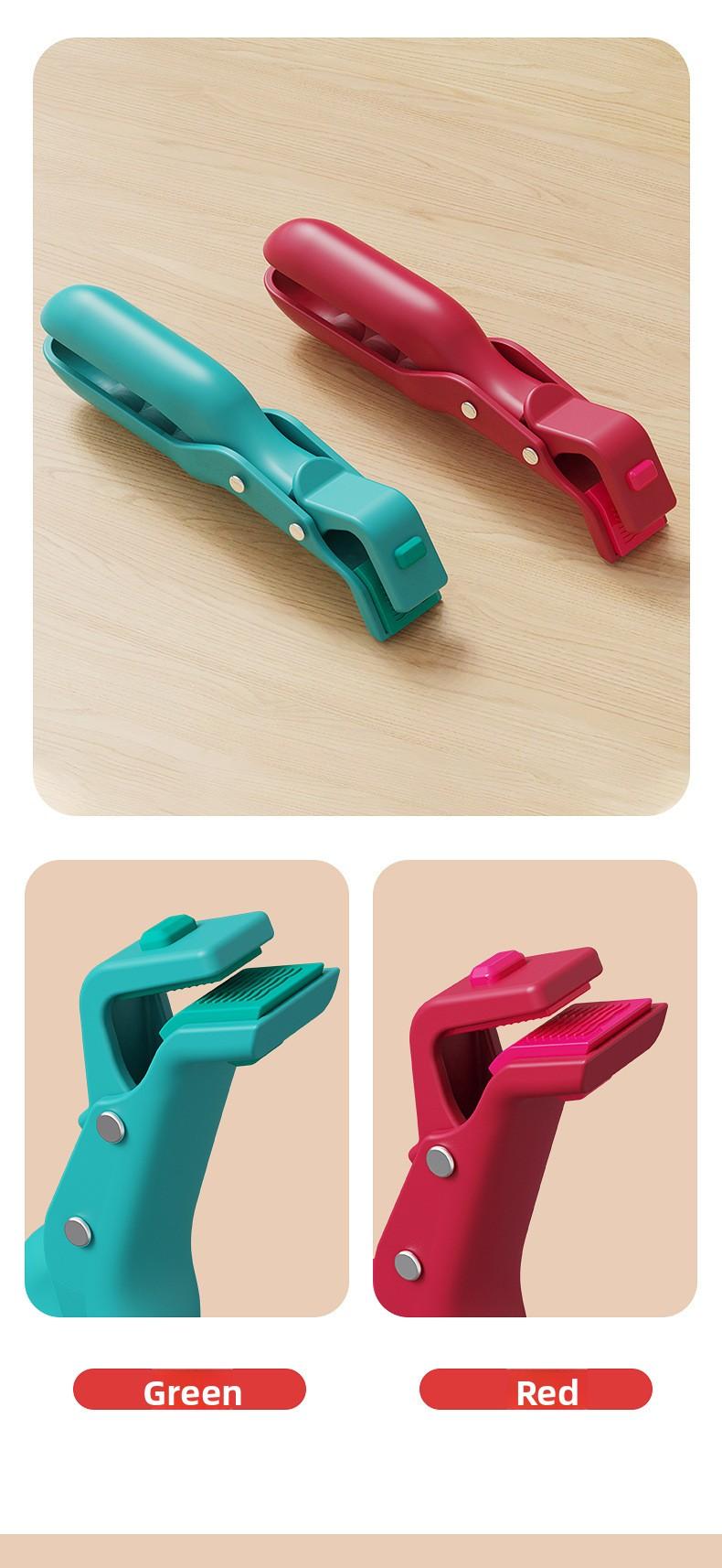 2 Counts Hot Plate Gripper, Multi-Purpose Anti-Scald Tool for Bowls, Plates, Pans, Serving as Holder, Clip,