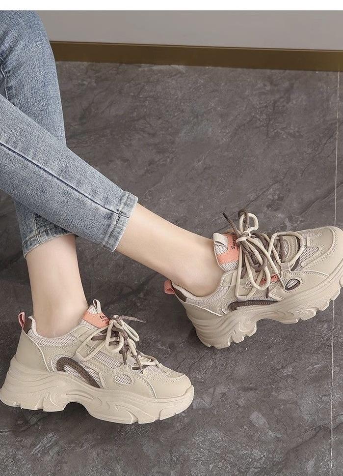 Women's 2026 new model dad sneakers with a comfortable feel, popular casual sports shoes