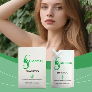 Gleamxi Rosemary Amino Acid Shampoo, Gentle Hydrating Scalp Care, Strengthening Hair Roots, Moisturizing Hair Wash, Haircare Essential