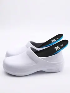 Unisex Dietary Industry Shoes, Health Care Shoes, Cleaning Shoes, Rain Boots, Doctor Nurse Surgery Shoes, Eva Waterproof, Oil Resistant, Durable, Lightweight Waterproof Clogs
