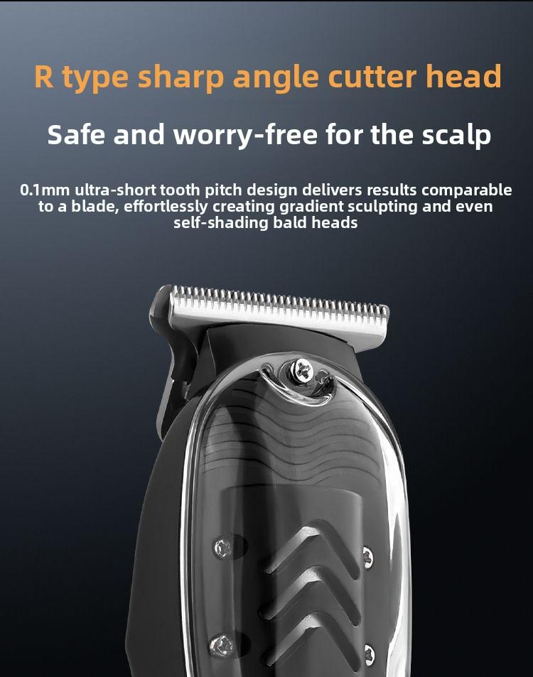 Professional hair clipper, new smart home-use carving and trimming electric trimmer, shaver, dog grooming clipper