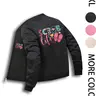 Medical Elements Scrub Life Print Casual Daily Wear, Nurse Print Zipper Jacket Coats, Fitted Casual Outerwear, Long Sleeve Fitted Design with Pockets, Fall & Winter, Womenswear