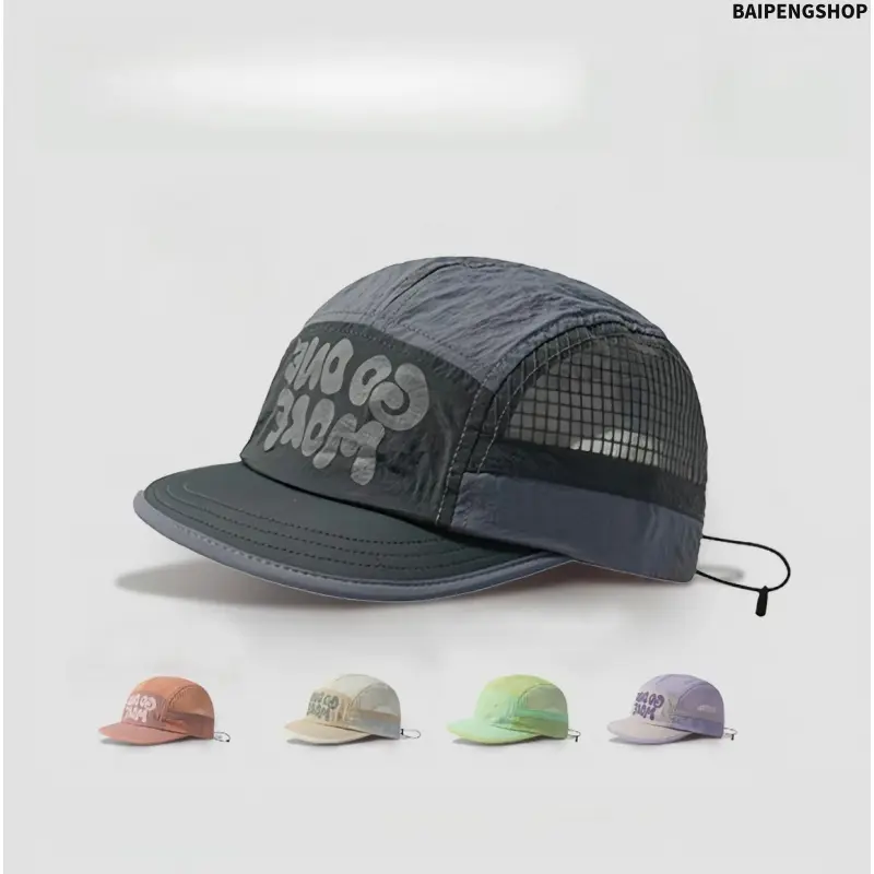 Unisex Mesh Fabric Trucker Baseball Cap - Adjustable, Breathable, Quick-Drying, UV-Protective Deep-Top Sports Hat for Adults, Ideal for Hiking/Light Outdoor Activities & Gifting (1 Size), Men's Accessories For Adults, One Size