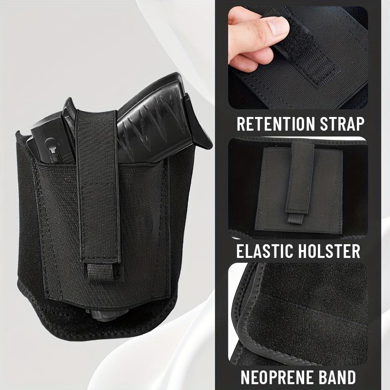 Black Ankle Holster, Tactical Quick Draw Holster, Hunting Accessories, Concealed Carry Leg Holster, Universal Leg Holster