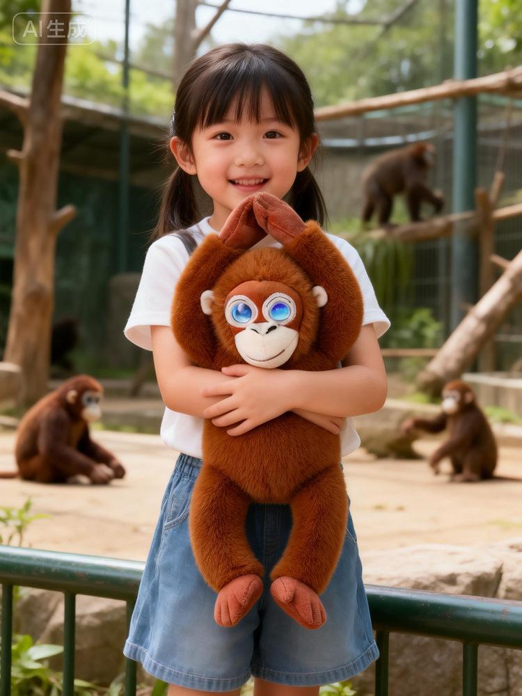 AI Talking Plush Toy Emotional Companion Smart Interactive Stuffed Animal Multi Language Voice Chat Cute Panda Husky Bear Doll for Kids Adults Stress Relief Sleep Buddy Birthday Gift Valentines Mothers Day Gift