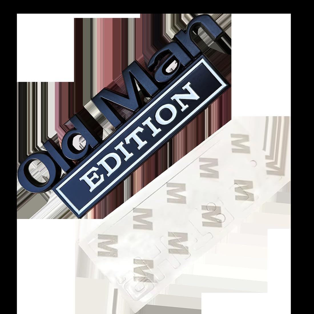 "Old Man Edition" 3D Emblem Sticker Badge, Funny Decals for Car, Truck, SUV, Motorcycle