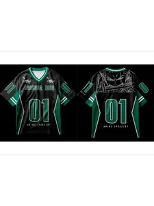 2026 Summer New One Piece Anime Jersey Camiseta Zoro Oversized Y2K Fashion Casual sports T-shirt For Men And Women