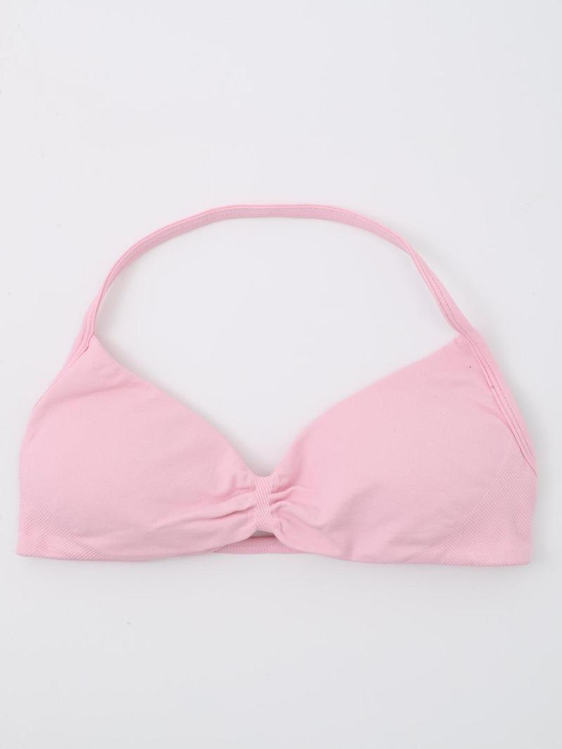 Women's Solid Color Strappy Sports Bra, Breathable Comfortable Backless Padded Impact Strappy Bra, Quick Drying Running Fitness Sports Bra