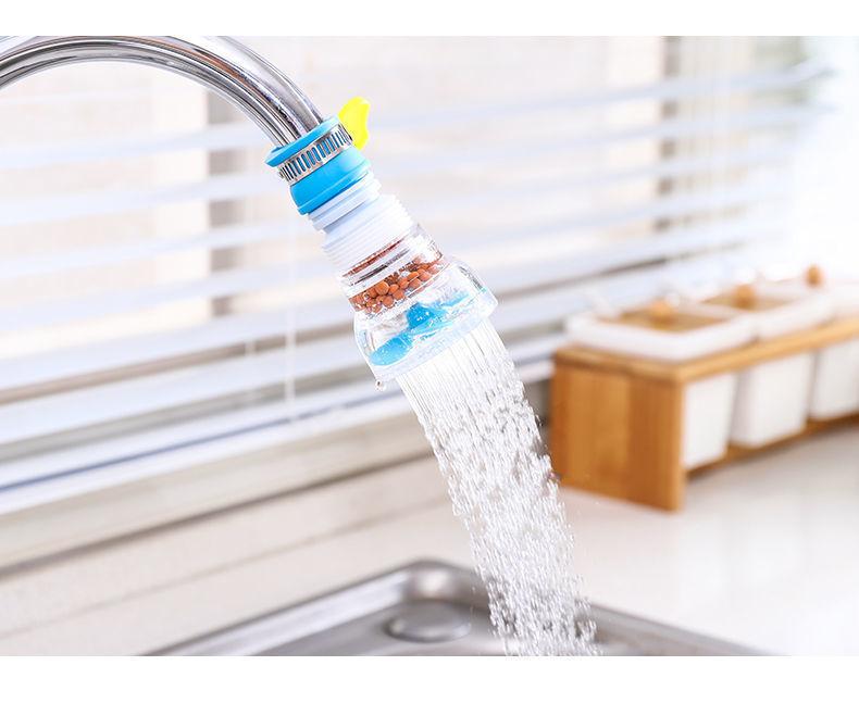 Anti-splash faucet nozzle