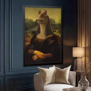 NOT The Mona Meesa Trendy Funny Wall Art Poster – Viral Meme Room Decor Funny Meme Poster, Canvas Wall Art, Funny Wall Decor, Dorm Room Decor, Bedroom Decor, Living Room Decor, Humor Gift, Trendy Room Art, Pop Culture Poster, Funky Home Decor, US Gift Art