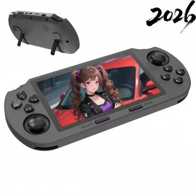 Sf3000 Retro Handheld Gaming Console, 4.5-Inch IPS Screen, Wireless Mini Portable Compact, Ideal Gift for Boys, Supports Multiple Emulators