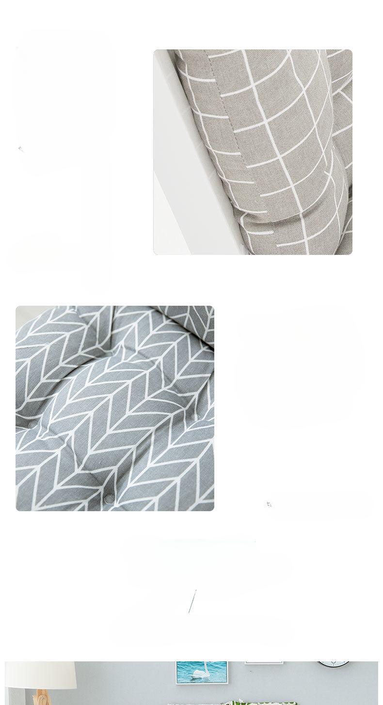 New Soft Linen Chair Cushion Indoor Outdoor Garden Patio Home Office Sofa Seat Mat Buttocks Pads Seats with Backs and Cushion