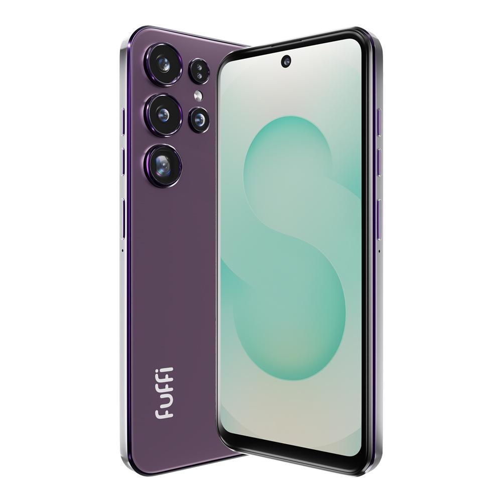 FUFFI 6.56 Inch Smartphone, 1 Count Unlocked 4G Network Android 10.0 Phone, Dual SIM Cards, Quad Core Processor, Fashion Phone for Gaming, Watching Movie