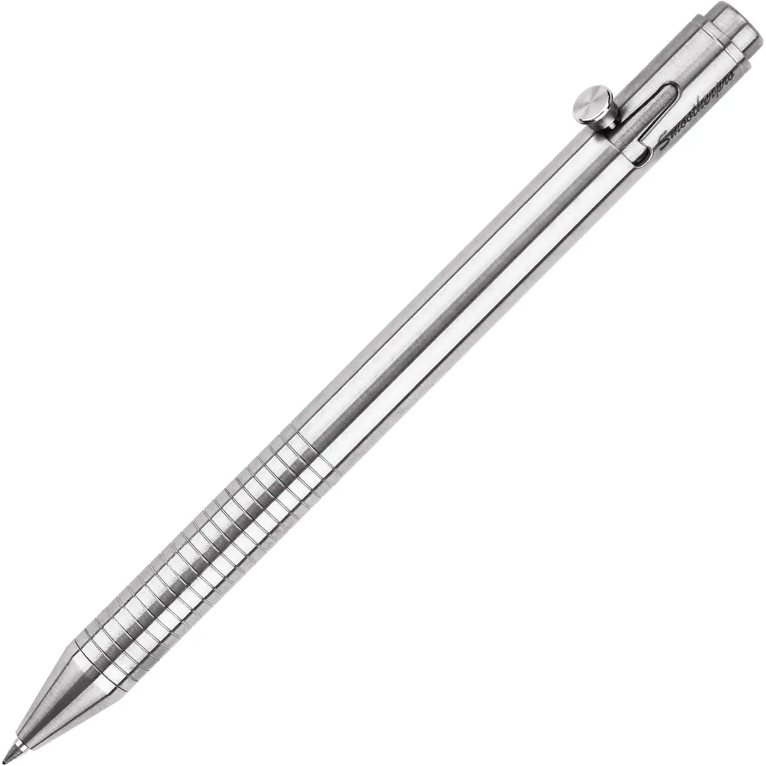Titanium Slim Bolt Action Pen,  | Refillable Titanium Pen Compatible with  Refill for Office Writing, Journaling, Signatures, and Everyday Carry.