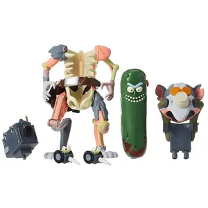 Cucumber Rick Detachable Figurine - Smart Dr.-Inspired Home Decor, Car Ornament & Computer Case Accessory