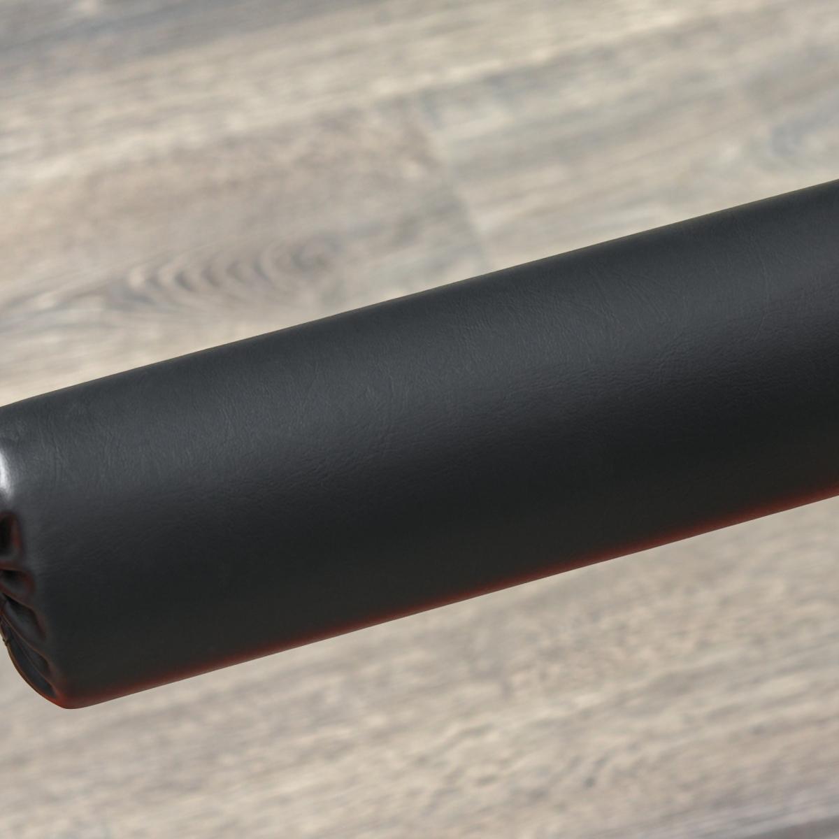 [Fahuac] Soozier Bulgarian Split Squat Stand, Single Leg Squat Stand with 12-Level Adjustable Roller, Soft Padding, Steel Base for Lower Body Strength Training, Red for Home Gym