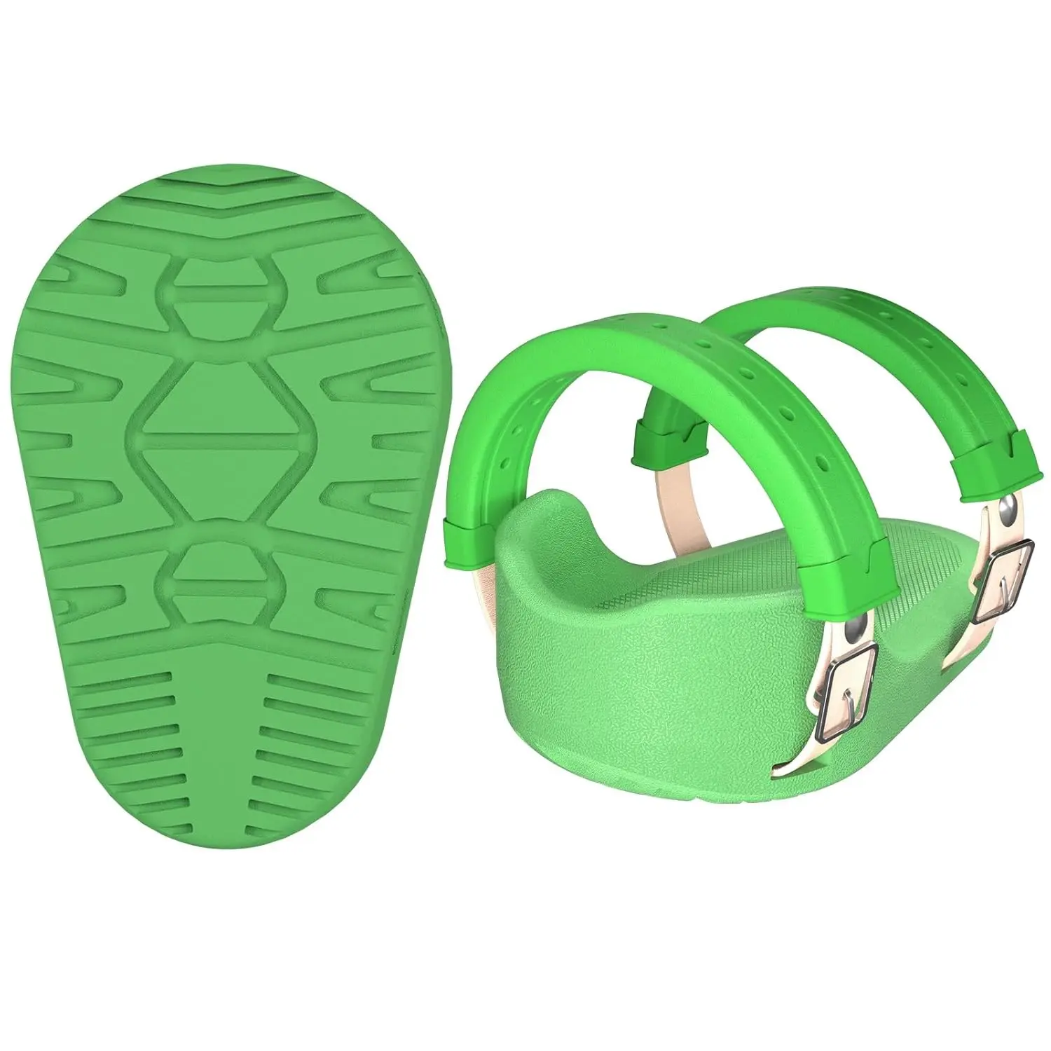 Knee Pads for Work, Roofing Knee Saver with Soft Foam Sleeves, Non-Slip Bottom, Leather Strap, Impact & Abrasion Resistant, Kneeling Pads for Construction, Flooring, Gardening & All Kneeling Work