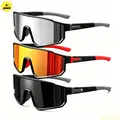 Men's 3-Pack Large Frame Polarized Sunglasses - Lightweight, Anti-Ultraviolet, Bold Athletic Black Wraparound Eyewear with Anti-Skid Nose Pads, Polarized Shades, Sunglasses for Sports, Cool Outdoor Stuff, Mens Gifts, Birthday Gifts for Him,outdoorfun