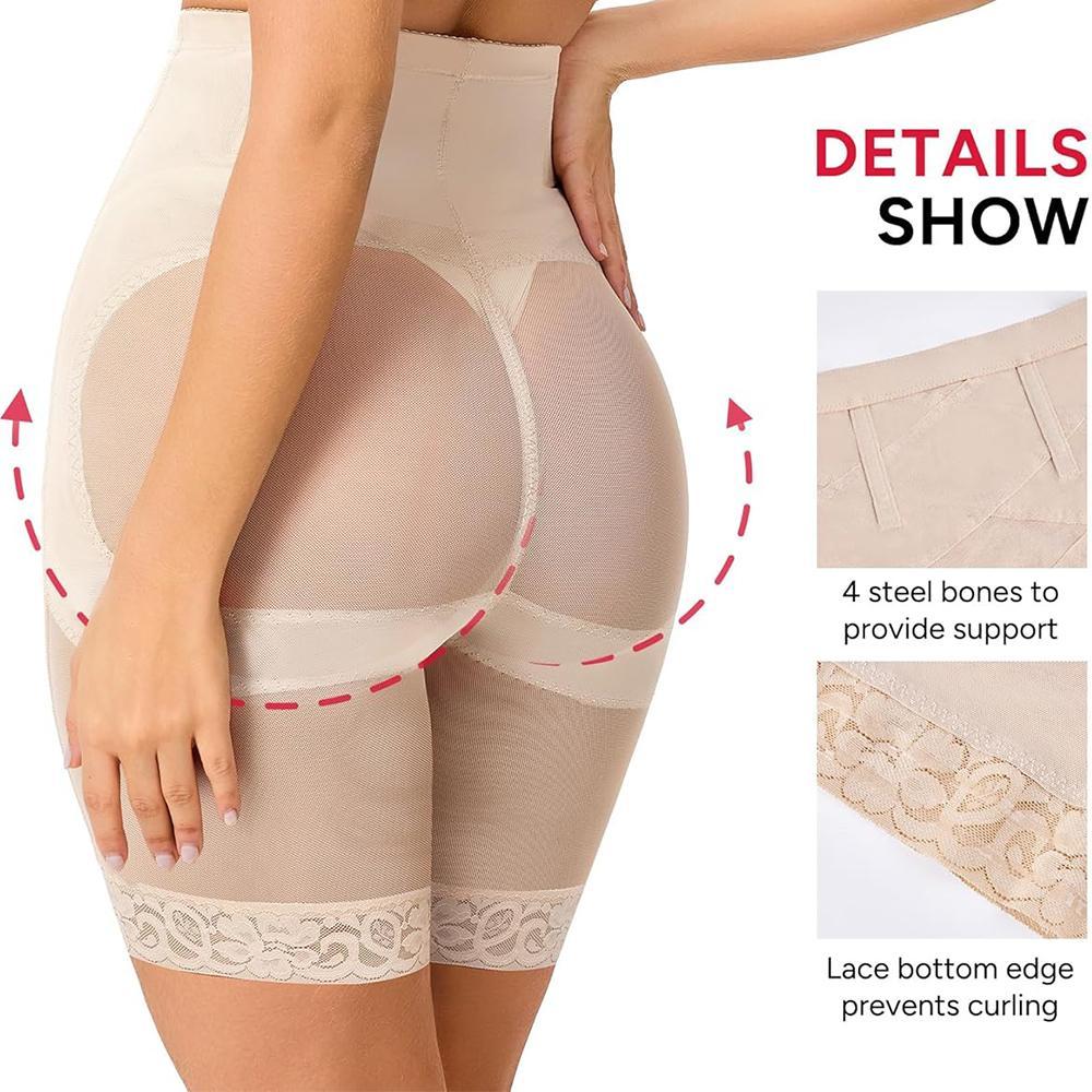 2/3 PCS Shapewear Tummy Control Body Shaper High Waisted Butt Lifting Panties Shapewear Shorts Thigh Slimmer Lace