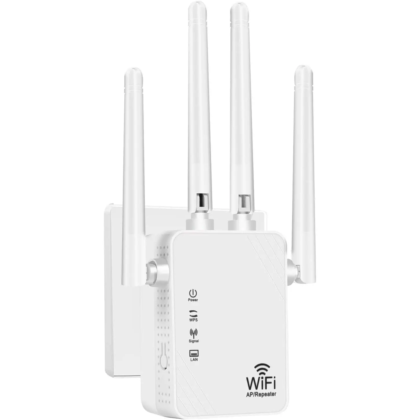 WiFi Extender Signal Booster-2.4GHz 300Mbps WiFi Booster for ,Covers Up to 9999 Sq. Ft. Whole  WiFi Coverage Easy Setup,Ethernet Port & Access Point, Internet Performance with 45+Devices
