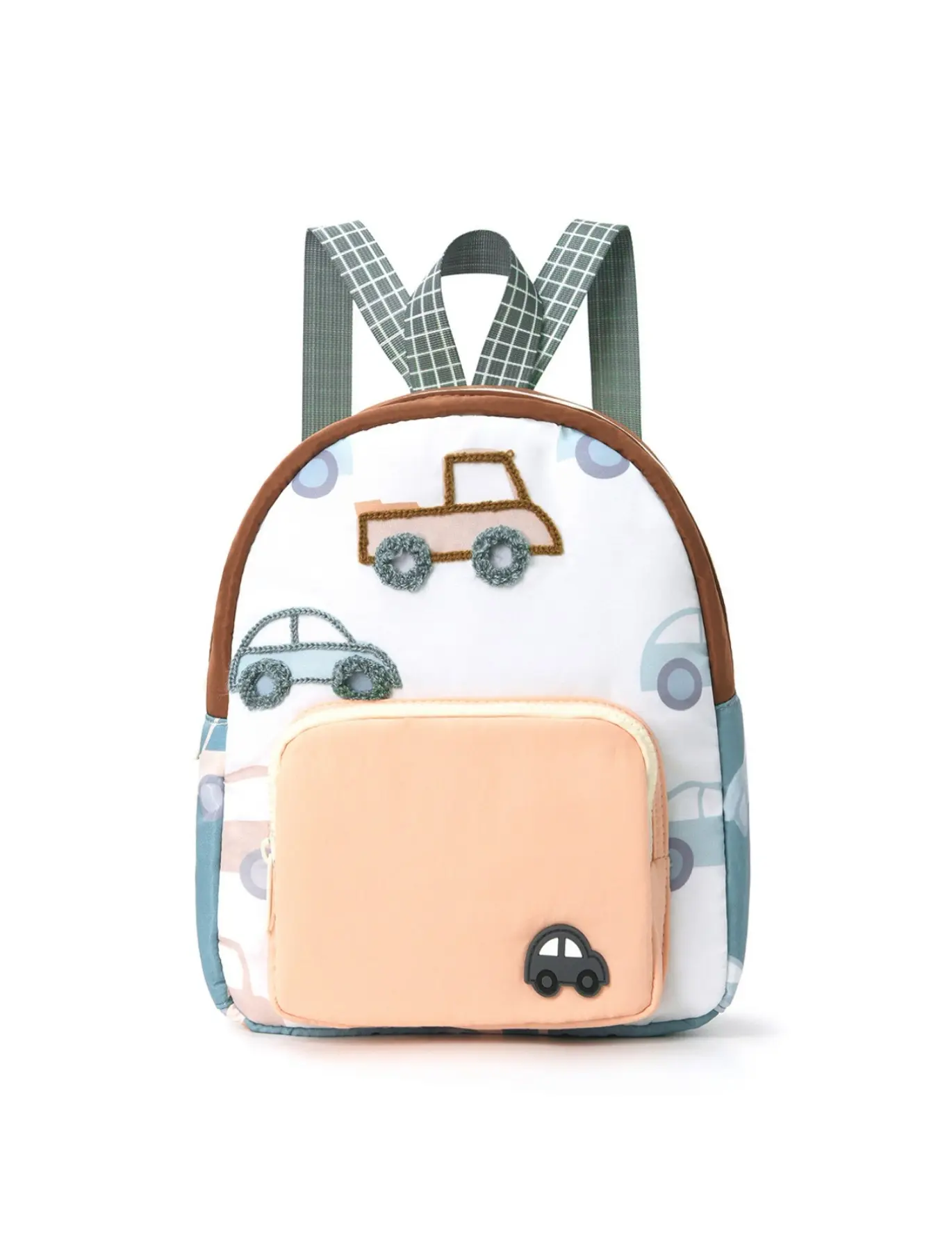 Cartoon Car Backpack for Kindergarten, Lightweight Cute School Bag, Unisex Toddler Shoulder Bag, All-Season Use