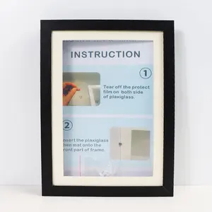 Front Opening Kids Art Storage Frame Display Childrens Drawing and Artwork