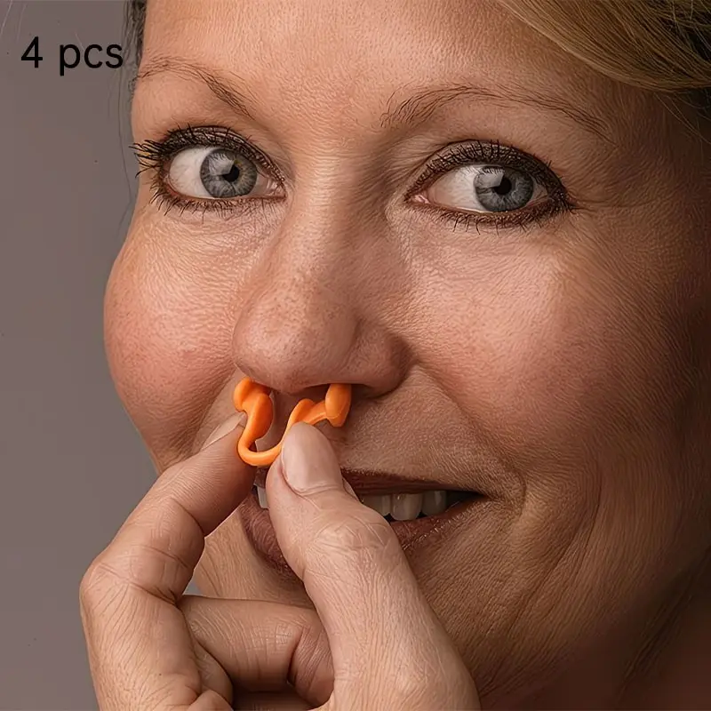Set of 4 Sleep Nasal Dilators, Enhance Oxygen Flow, Improve Restful Sleep Quality, Anti-Snoring Solution, No Power or Battery Required, Convenient, Oxygenation, Breathing