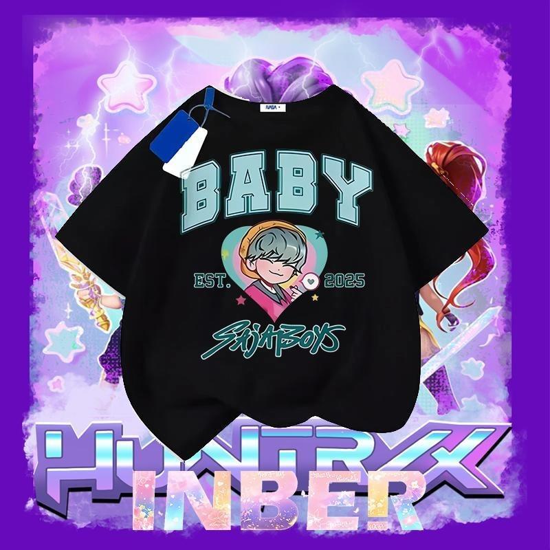 [Kids T-Shirt] Boys & Girls 100% Cotton Short Sleeve Tee – High-Quality Print, Soft Breathable Daily Wear Essential, Comfortable for School, Play & Layering in Winter, Sizes 100-160 (Ages 3-14)