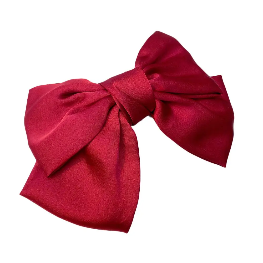 Hair Clip, Large Red Bow Hair Bow Women Girls, Hair Accessories Styling Tools, Party Gifts Decoration, 1 Count