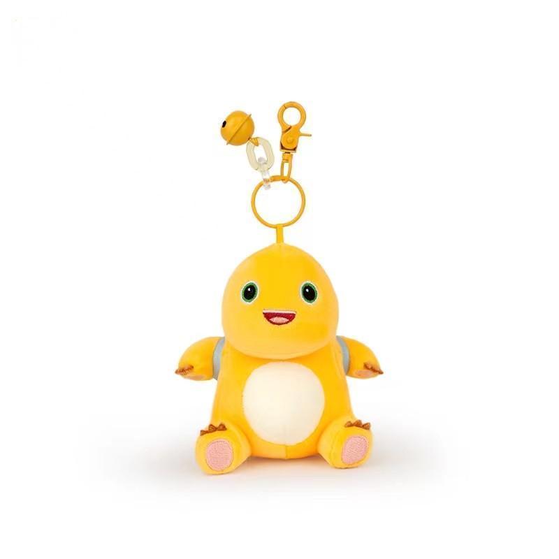 13cm Kawaii Nailong Plush Toys Cute MilkDragon Pendant  Bag Accessories Keychain Bag Car Pendant Valentine's Day Gift