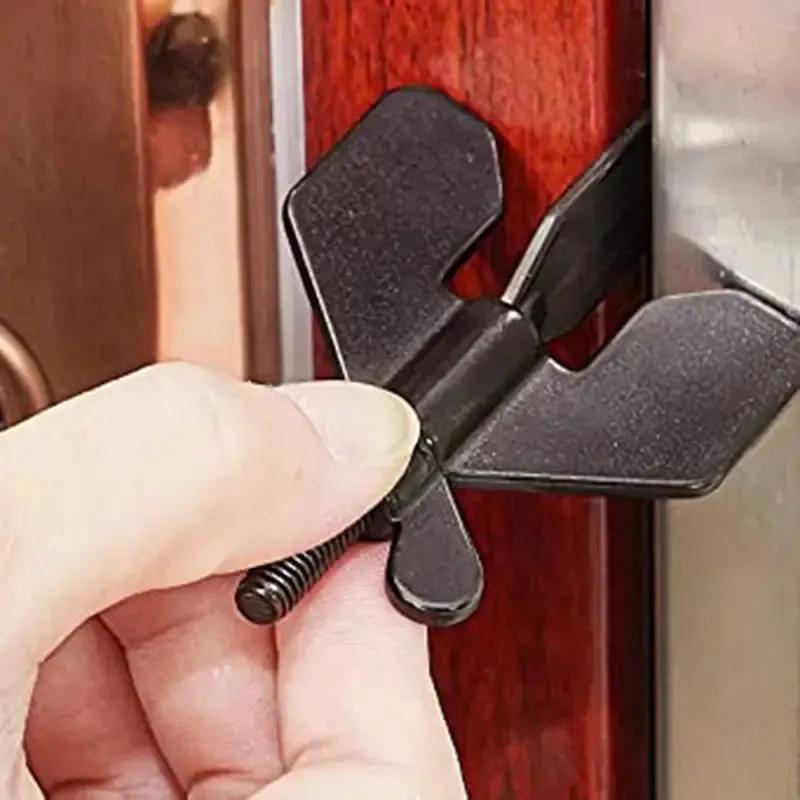 Portable Hotel Door Lock, Self-Defense Door Stopper, Travel Anti-Theft Device, Safety Home Latch, Essential Security Accessory