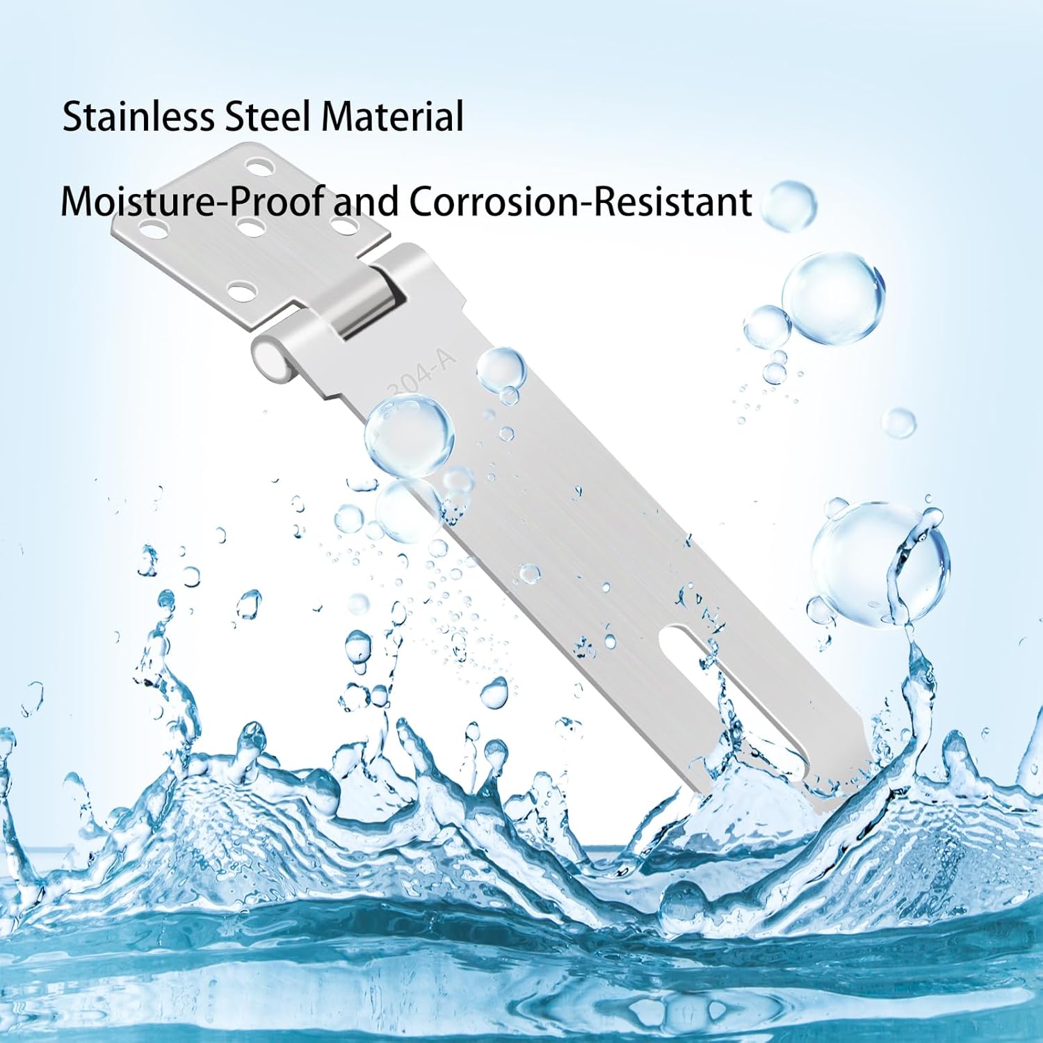 2 count Door Locks Hasp Latch,5 Inch 304 Stainless Steel Safety ...