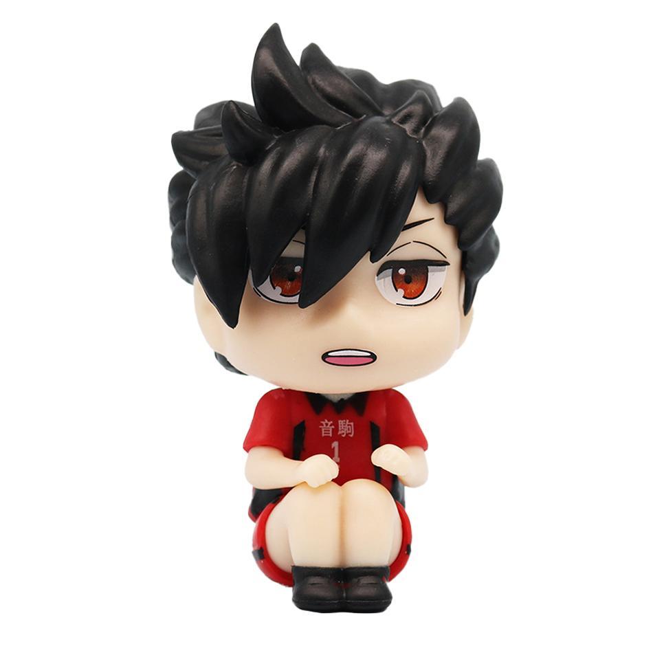 4 Style Anime Figures Haikyuu!! Shoyo Hinata Action Figures PVC Tobio Kageyama Toys for Children Collector Haikyu Model Gifts