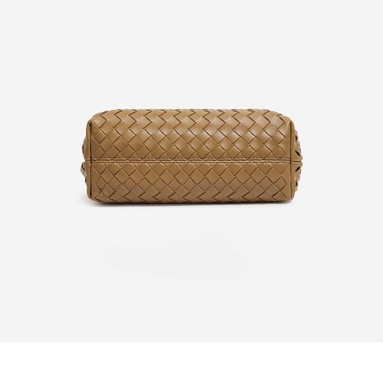 6197 Hand-woven Large-capacity Handbag 2025 New PU Leather Shoulder Messenger Women's Bag