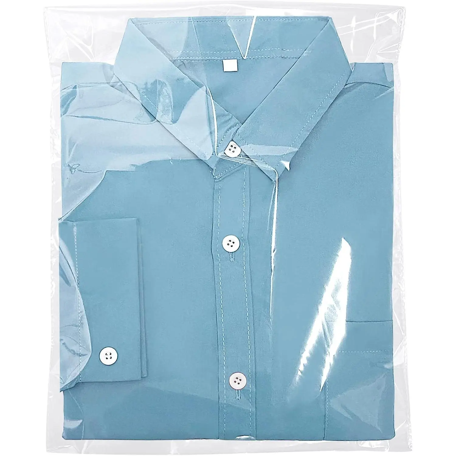 Large Self Sealing Cellophane Bags Self Adhesive,12x16 Inches Clear Resealable Cellophane Plastic Bags for Packaging Clothes, T-shirts, Pants,200 Pieces