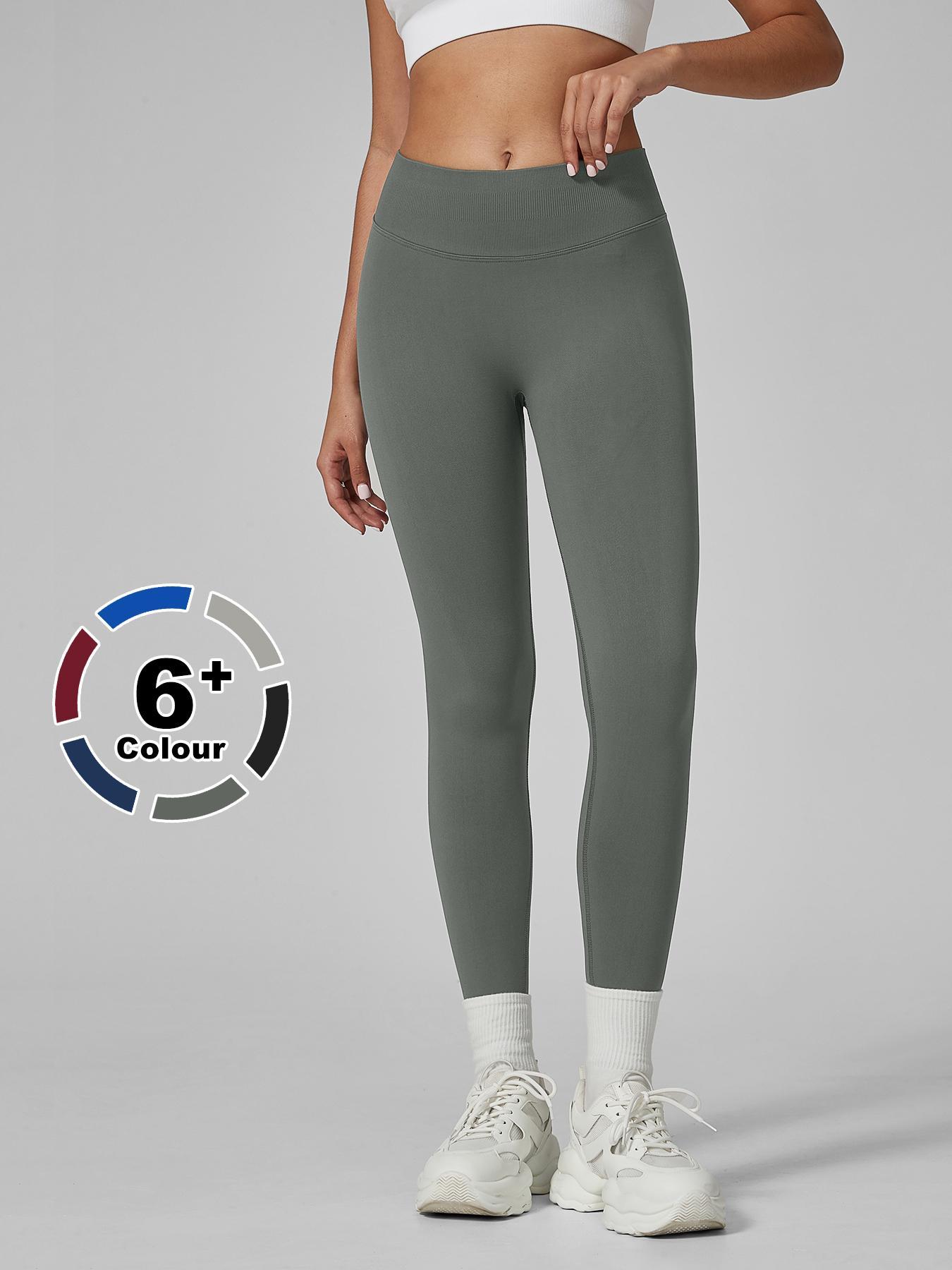 Women's High Waisted Yoga Pants with Lift Design, Tummy Control Sporty Tight Fit, Running Fitness Workout Clothes, Gym Fitness Leggings, Skinny Sports Leggings, 1 Piece/2 Pieces/3 Pieces