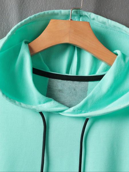 Men's Casual Hooded Tank Top, Sleeveless Gym Muscle Tee, Polyester Fitness Shirt, Summer Workout Clothing, Daily Wear