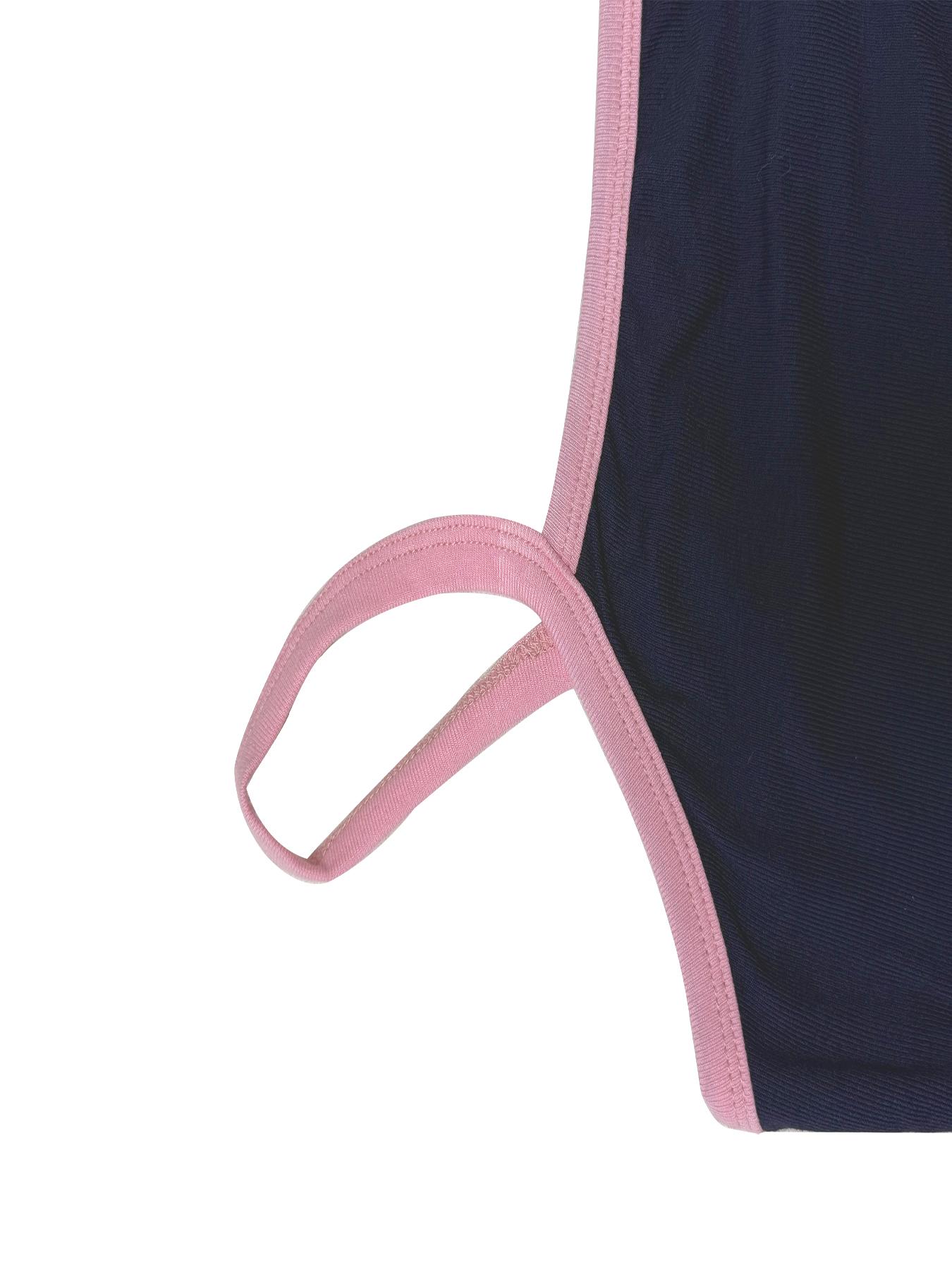 Women's Colorblock Crop Tank Top & Shorts Set, Sporty Casual Two-piece Outfits for Summer, Women's Clothing for Indoor Outdoor Wear, Sporty Style Clothes