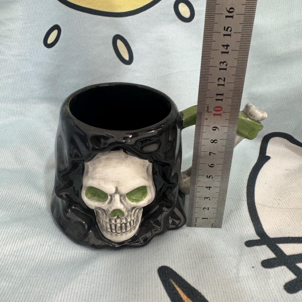 3D Skull Head Coffee Mug, Gothic Pirate Skeleton Beer Mug, Halloween Decorative Cup, Bar Accessory Gift 3D Skull Head Coffee Mug, Gothic Pirate Skeleton Beer Mug, Halloween Decorative Cup, Bar Accessory Gift